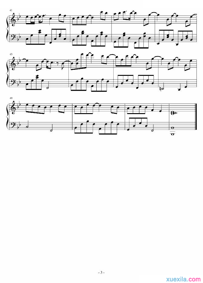 王菲笑忘书钢琴谱