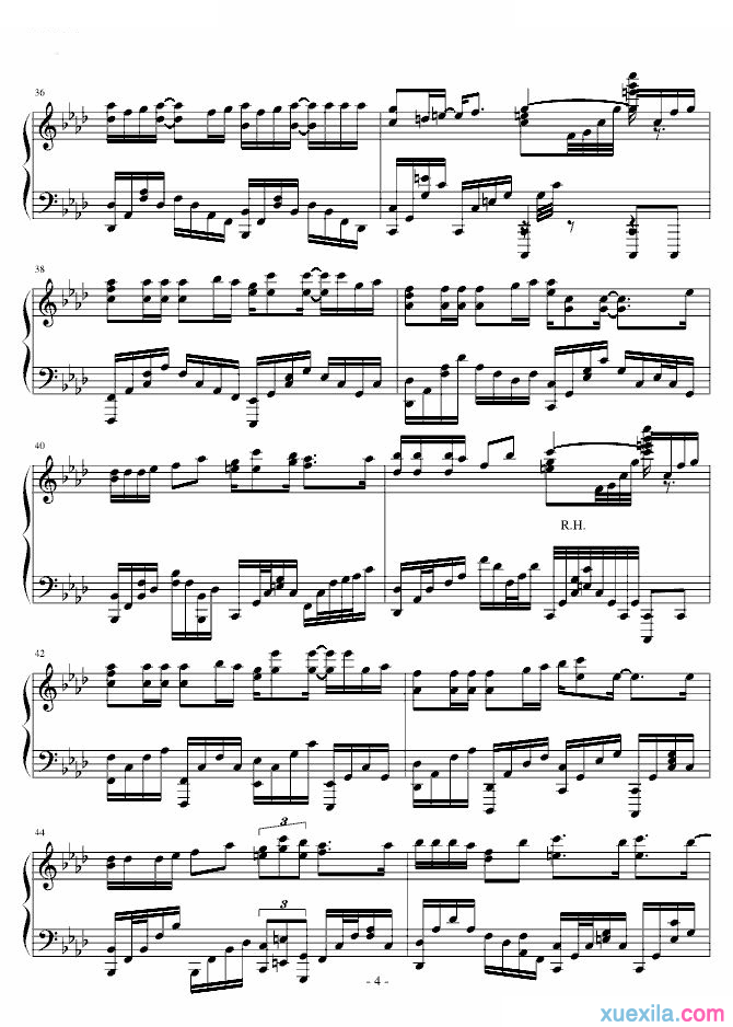 邓丽欣电灯胆钢琴谱