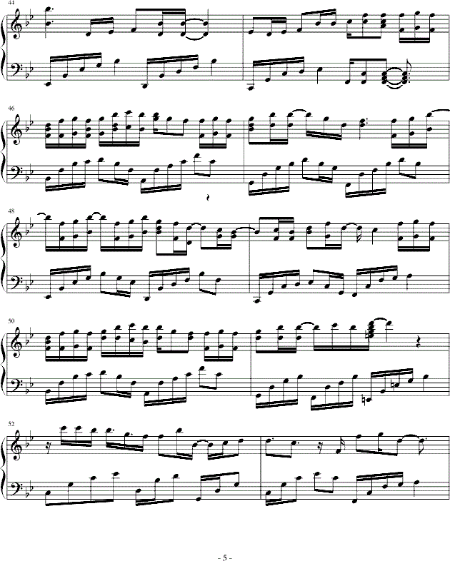 邓丽欣日久生情钢琴谱完整版