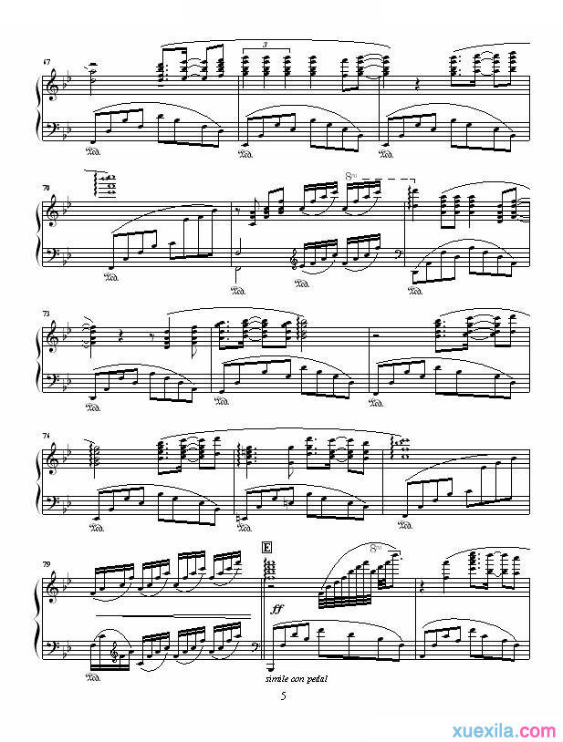 张惠妹听海钢琴谱完整版