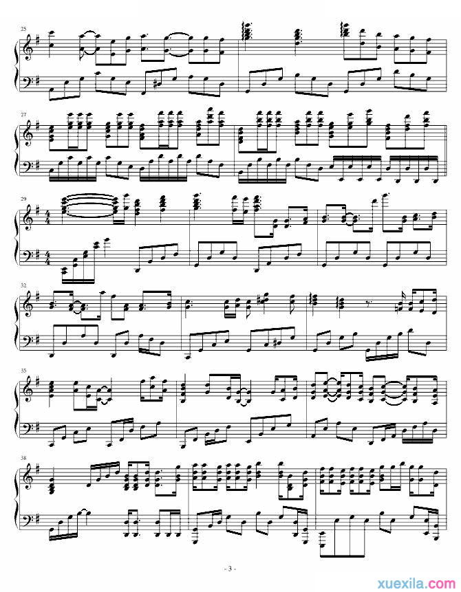 容祖儿候鸟树钢琴谱完整版