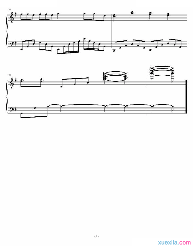 容祖儿候鸟树钢琴谱完整版