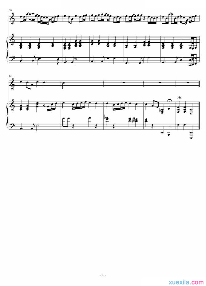 周杰伦心雨钢琴谱