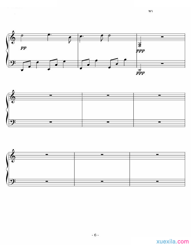 周杰伦梯田钢琴谱