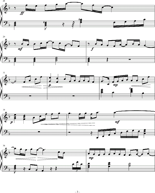 王力宏的星期六的深夜钢琴谱