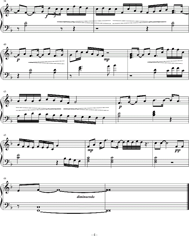 王力宏的星期六的深夜钢琴谱