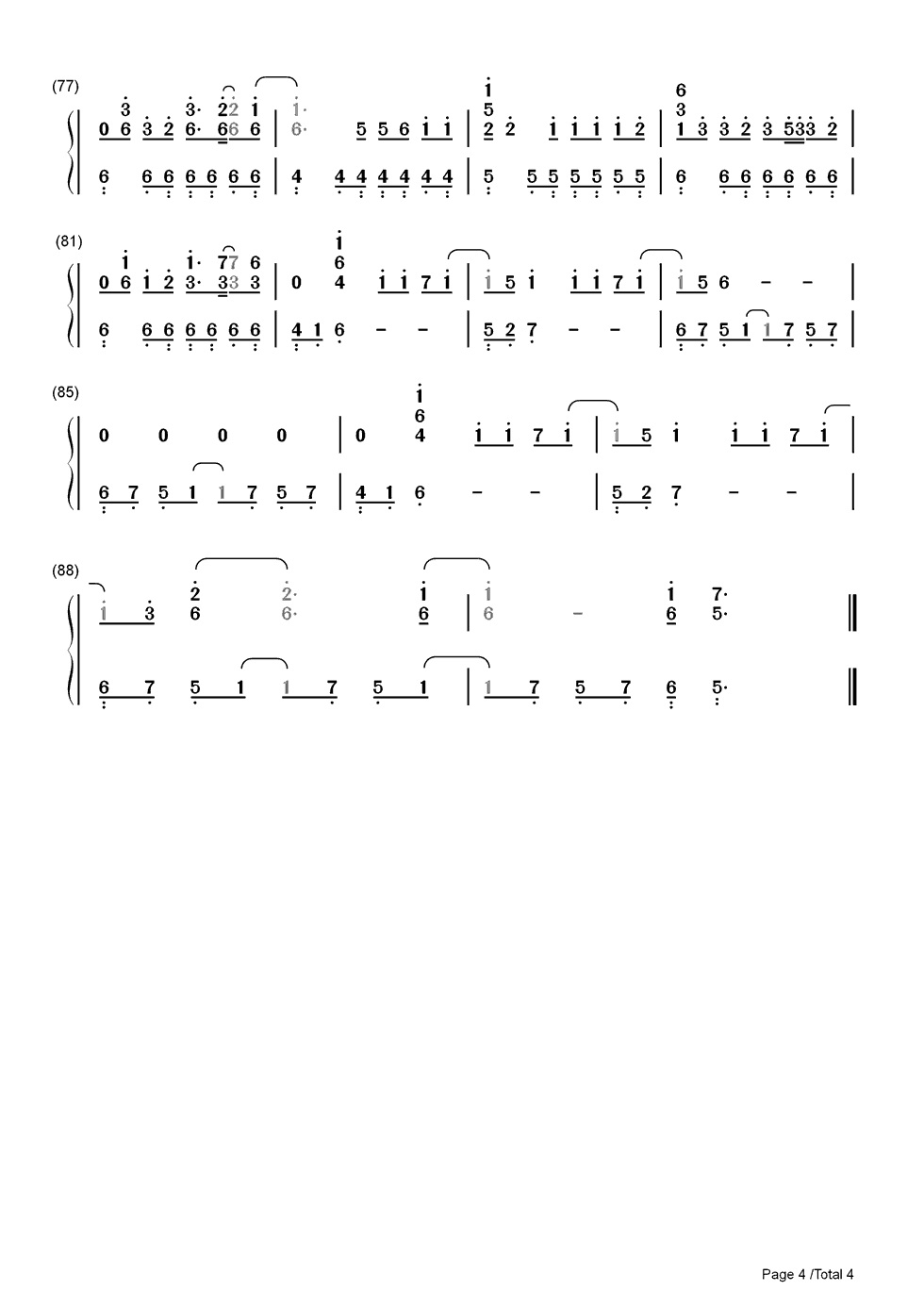 make love简谱完整版