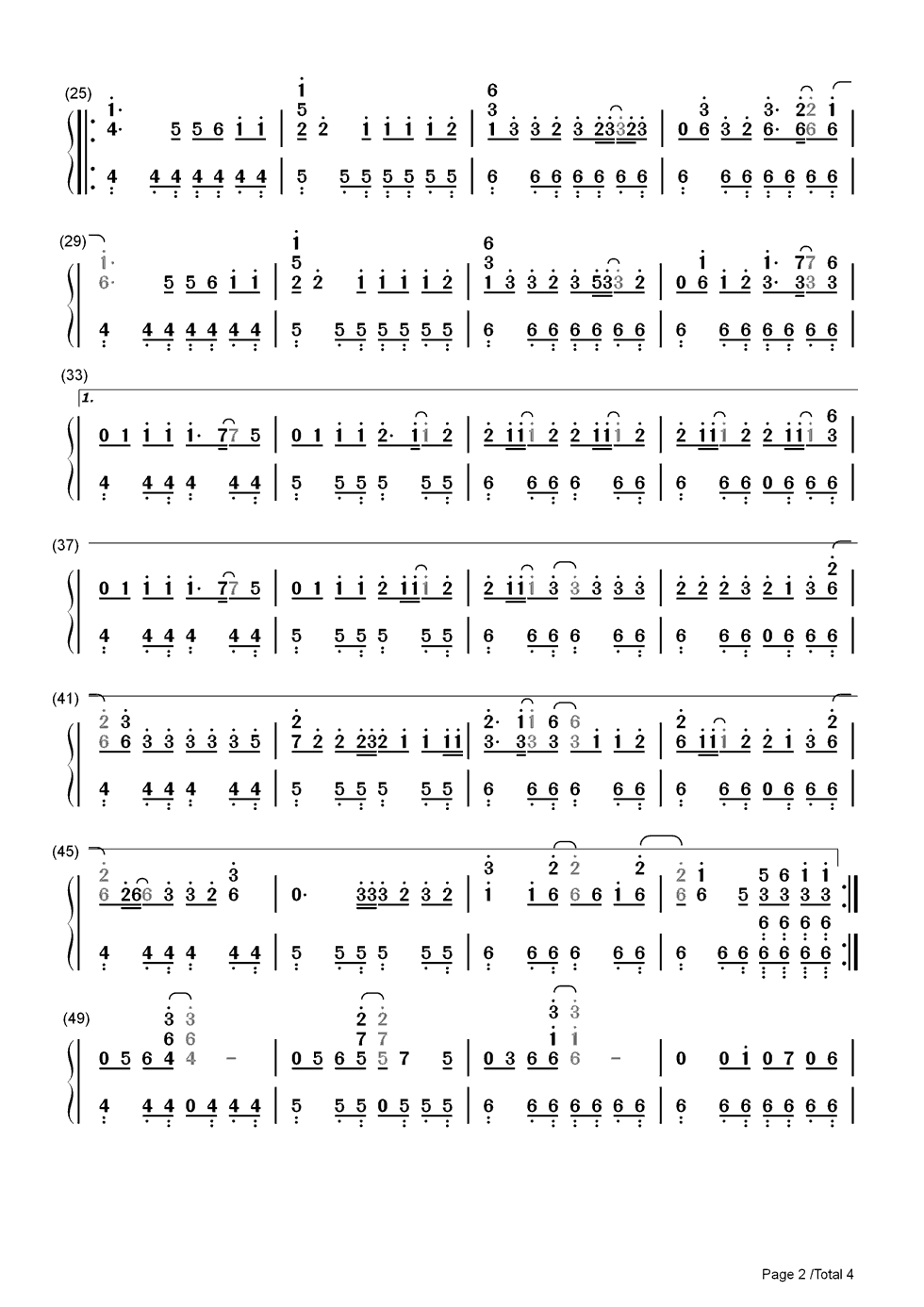 make love简谱完整版