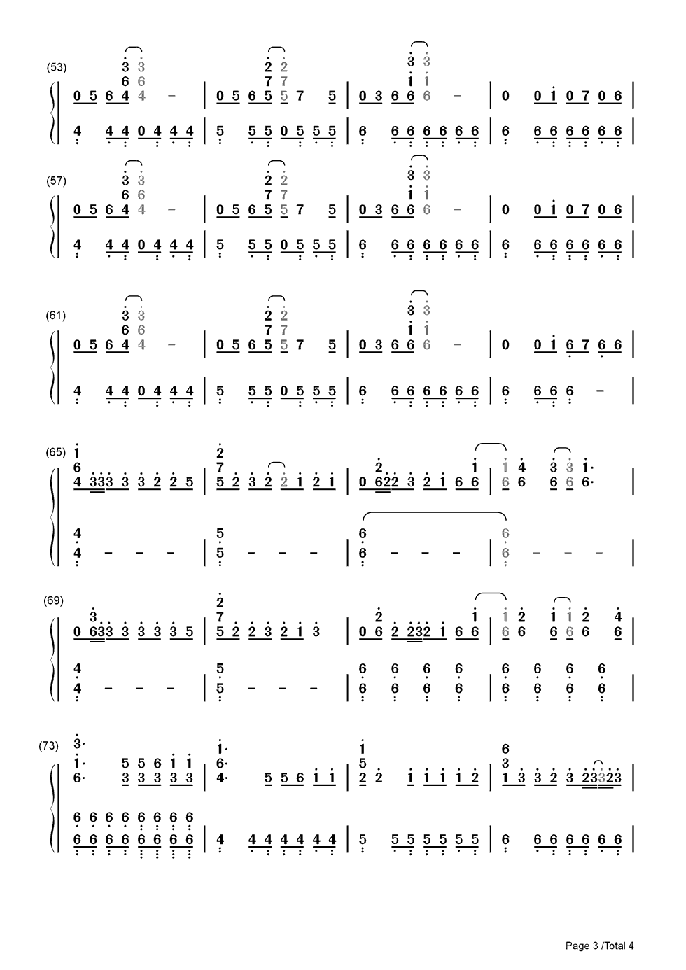 make love简谱完整版