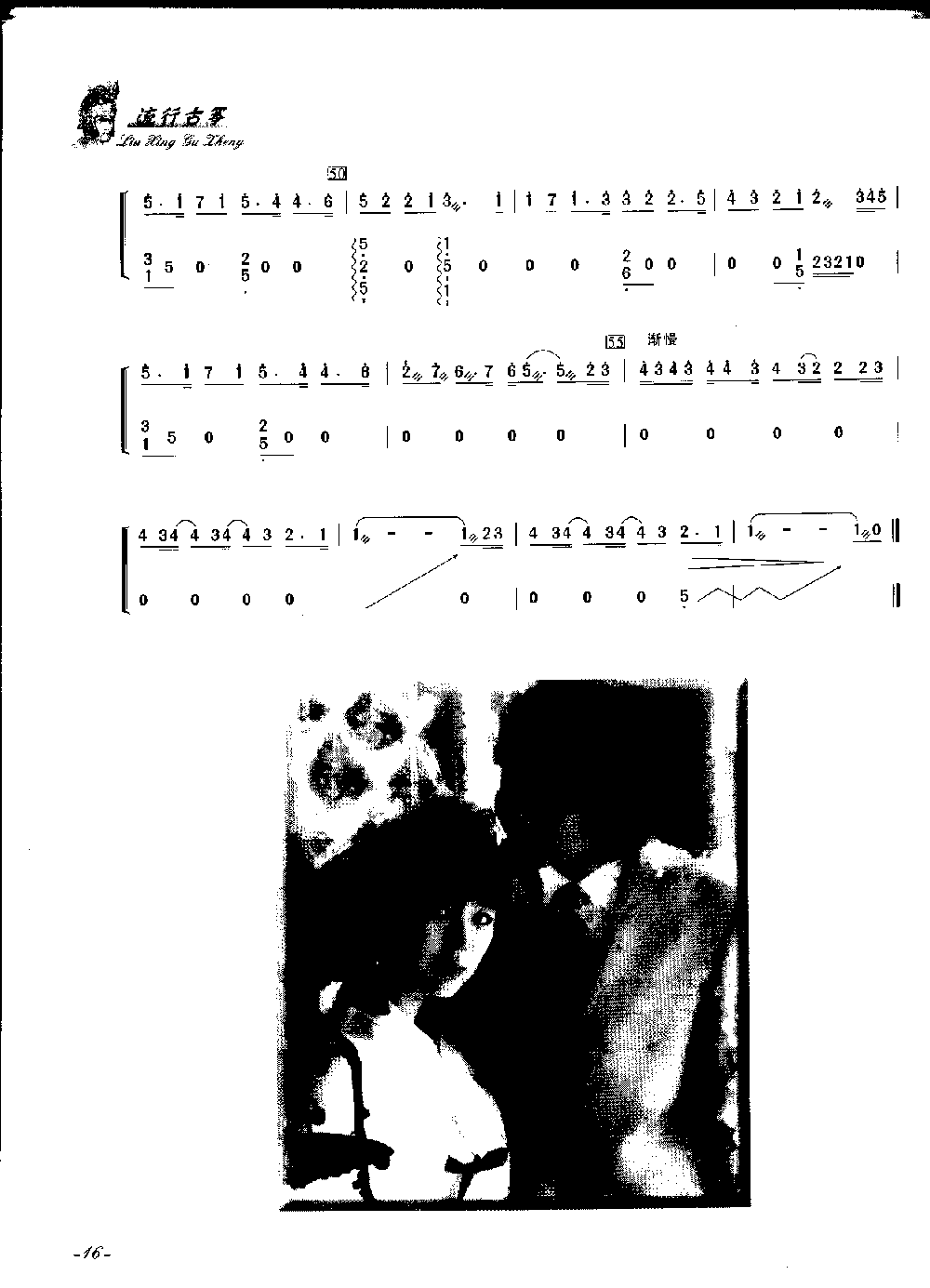 你我都是傻瓜古筝谱