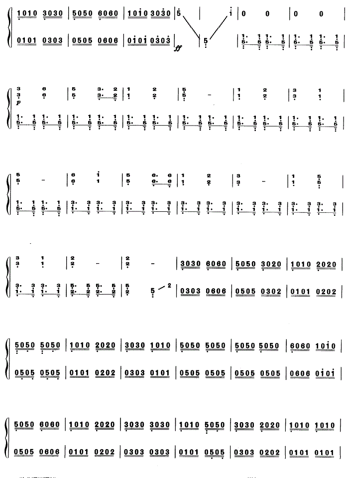 幸福渠水到俺村古筝谱_幸福渠水到俺村的古筝演奏视频