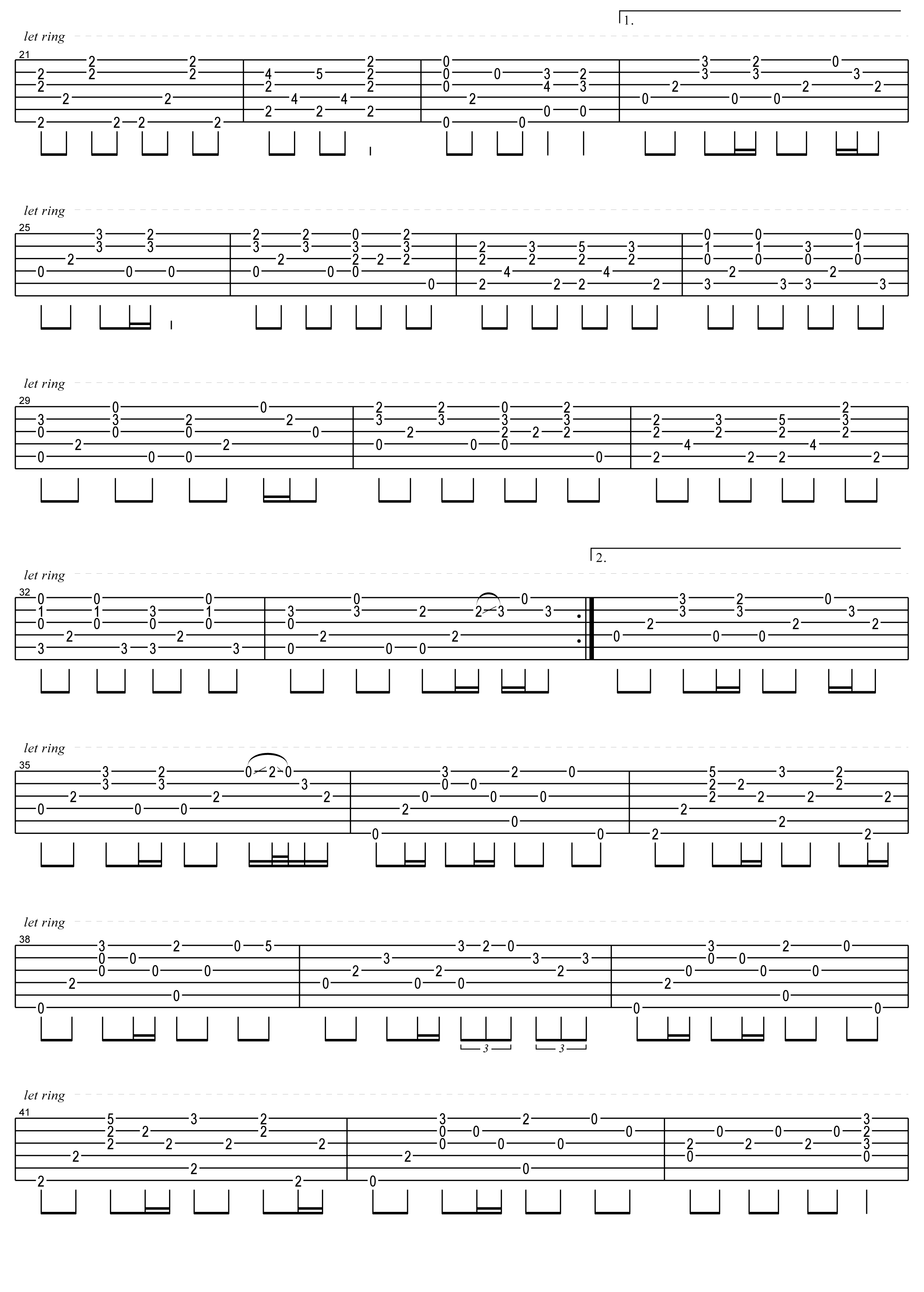陈绮贞旅行的意义指弹吉他谱