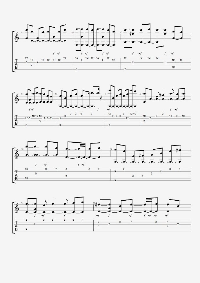 雨碎江南吉他谱