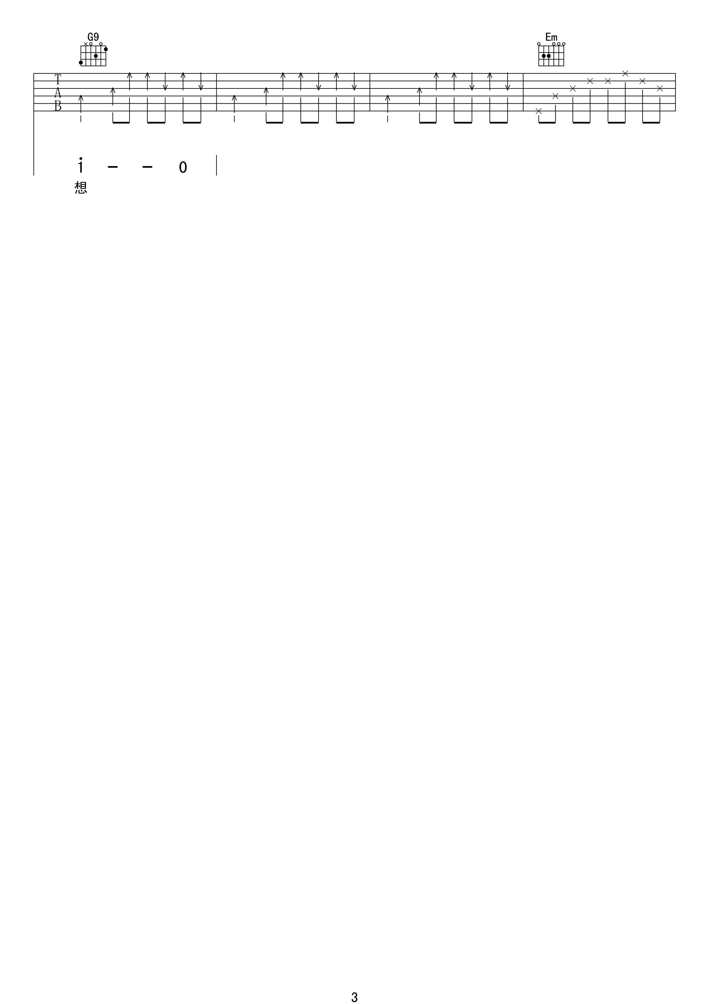 为爱痴狂吉他谱 刘若英