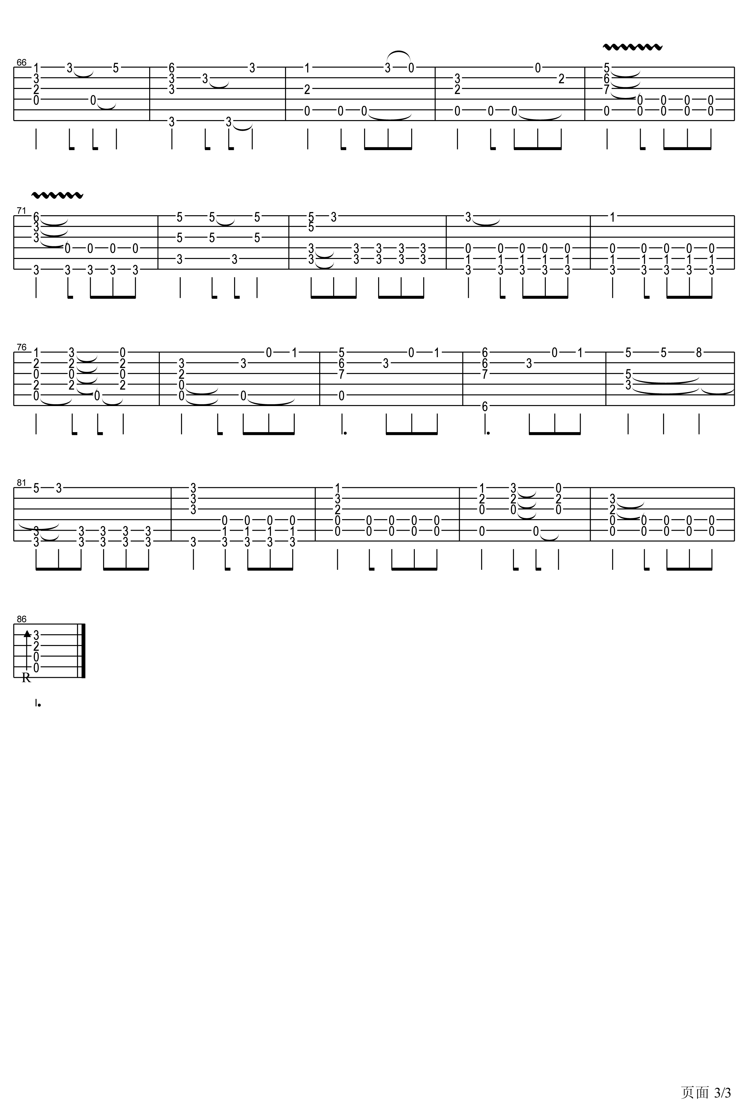 He is a Pirate加勒比海盗吉他谱 郑成河