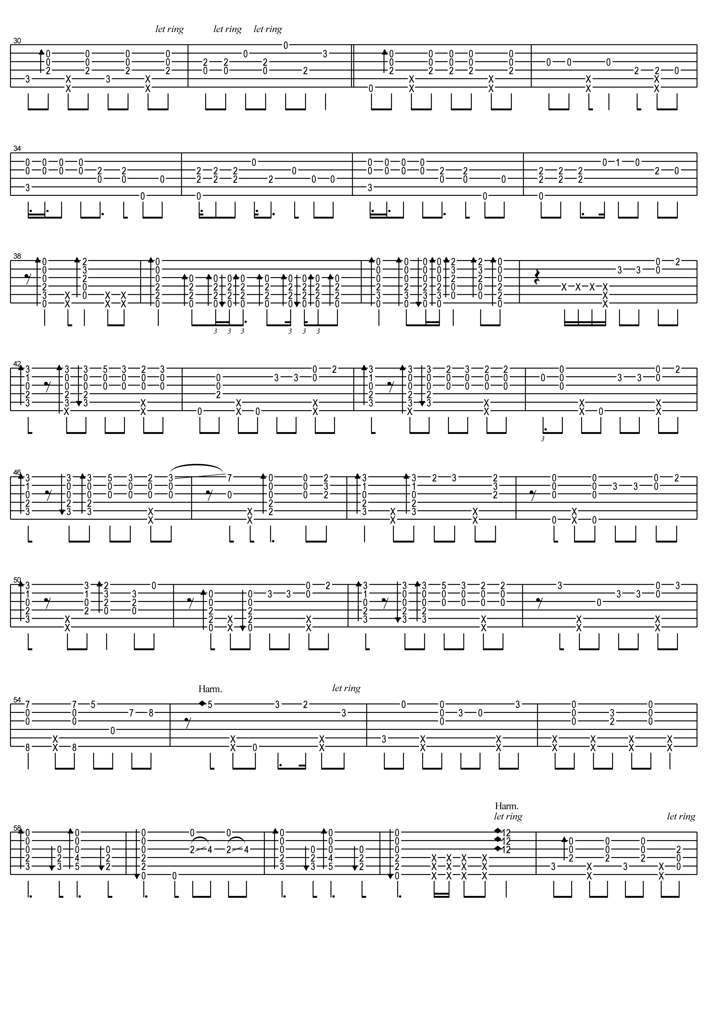 一天一天吉他谱 郑成河