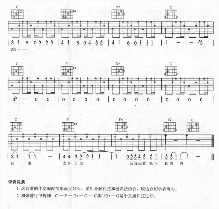 反而(磋跎)吉他谱 五月天