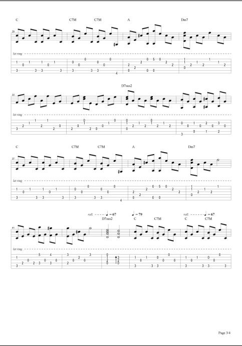 不应该陈绮贞吉他谱