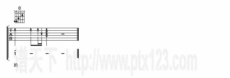 不想懂得吉他谱