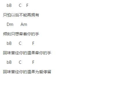 郑源为爱停留txt吉他谱