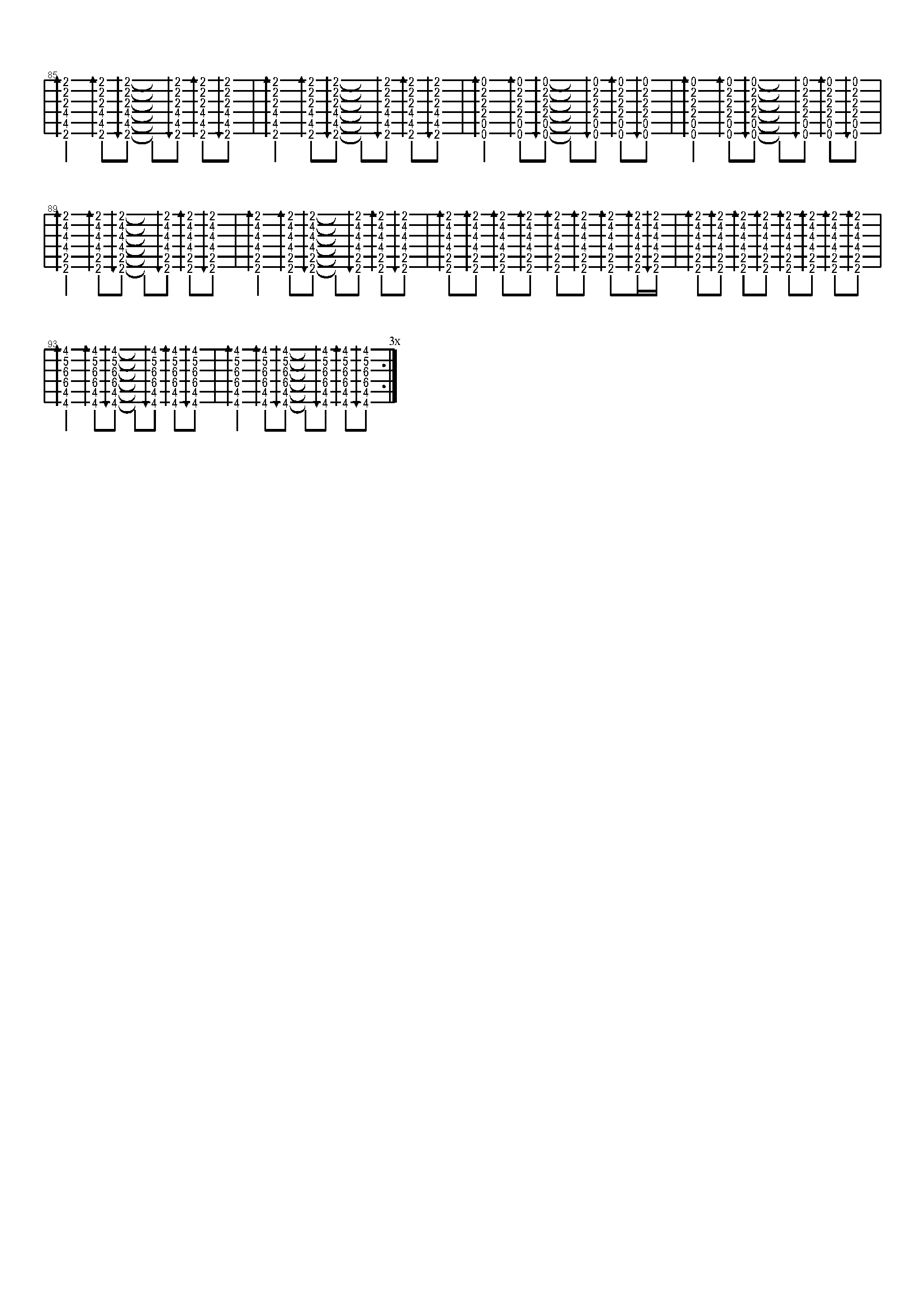 我的秋天指弹吉他谱 许巍
