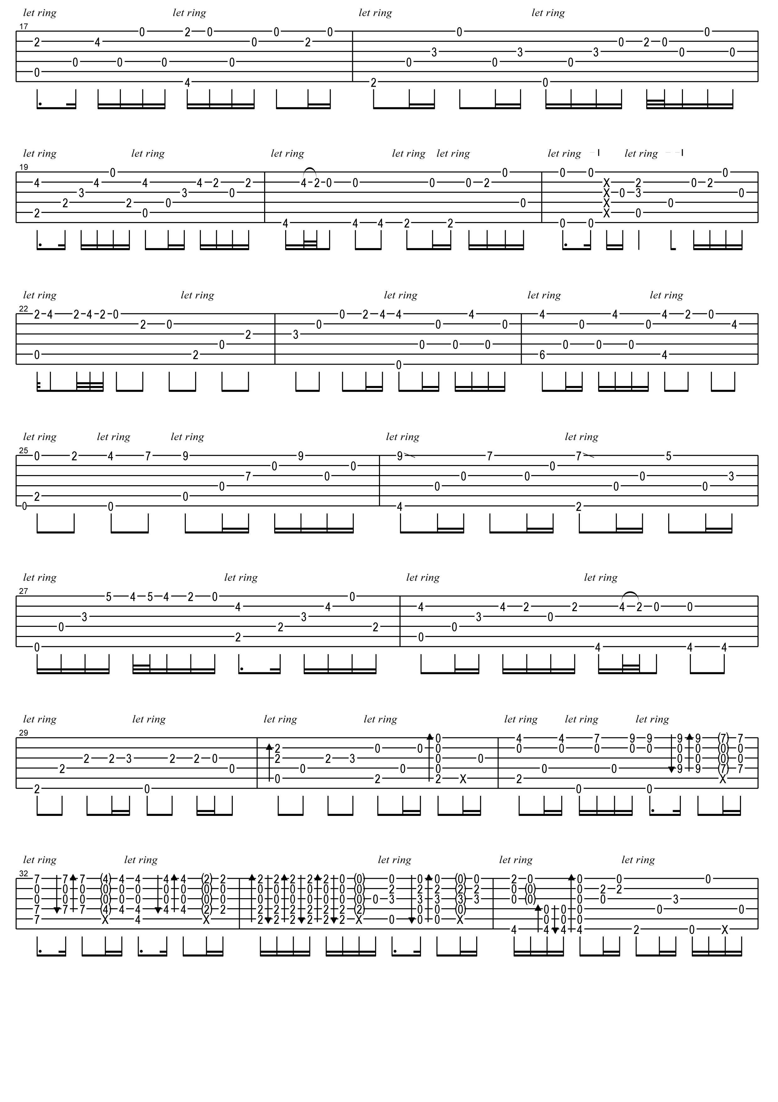 A Whiter Shade Of Pale吉他谱 郑成河