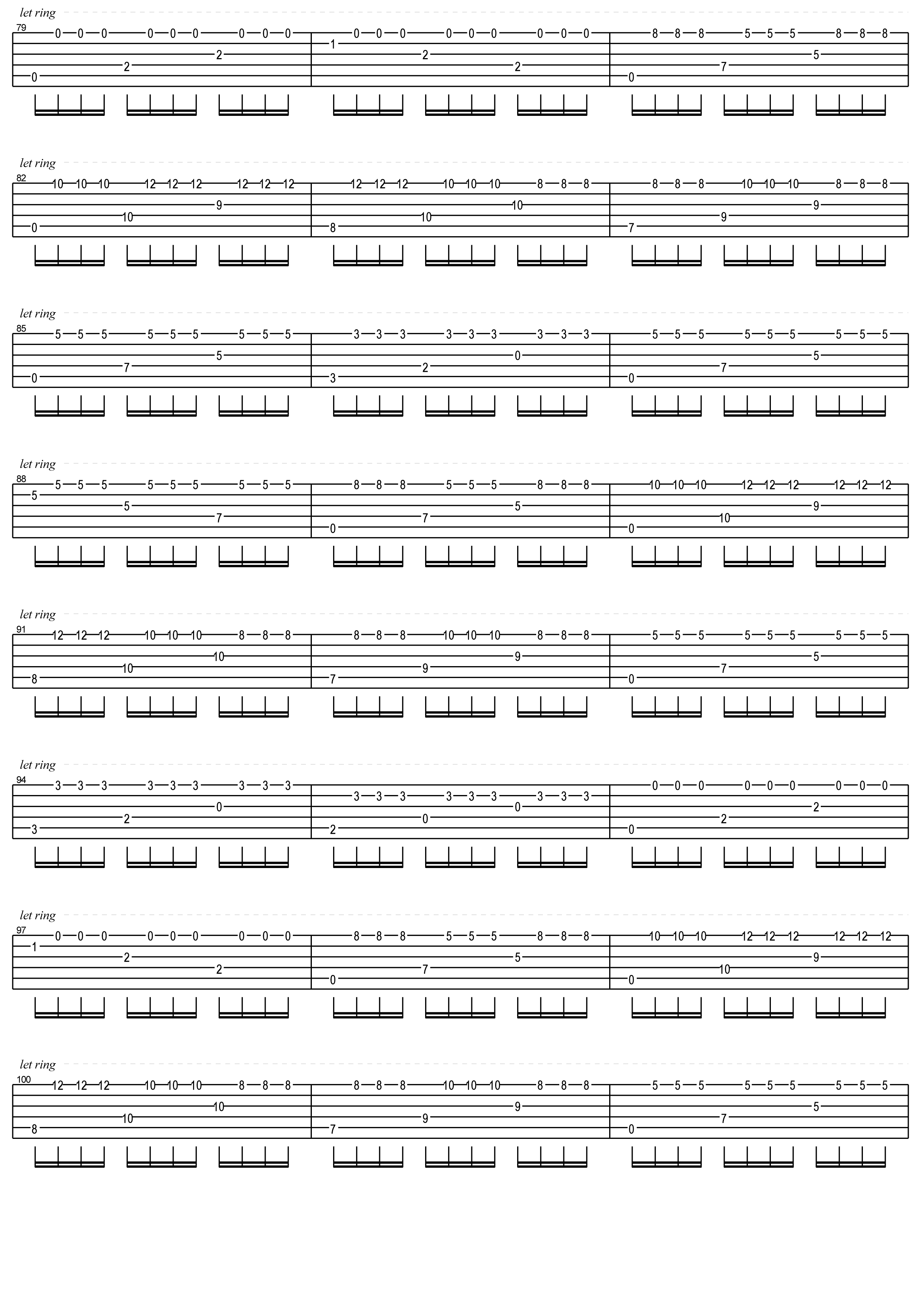 月光下的凤尾竹吉他谱琴歌