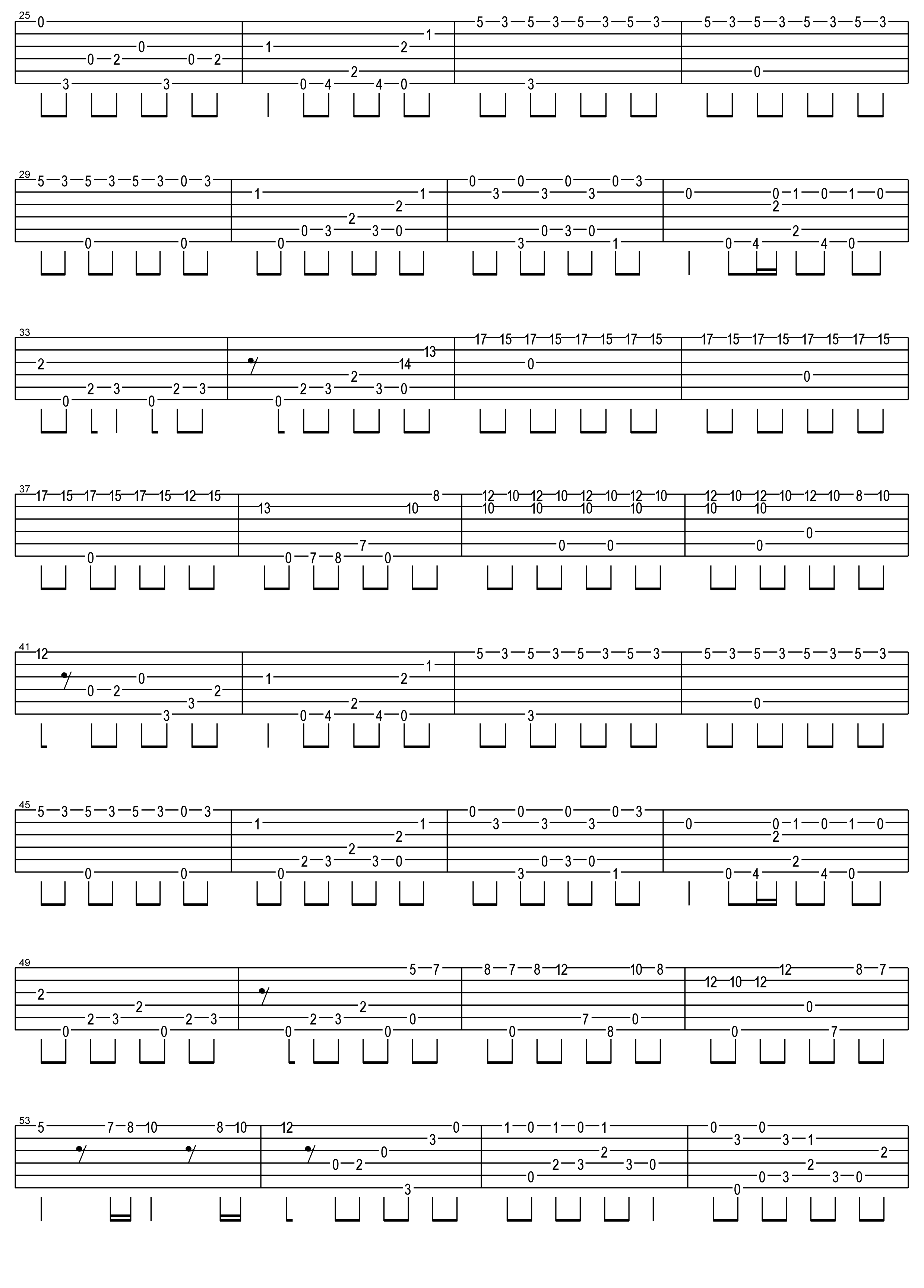 夜的钢琴曲六吉他谱 石进