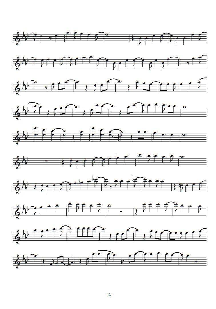 冰雪奇缘let it go小提琴谱