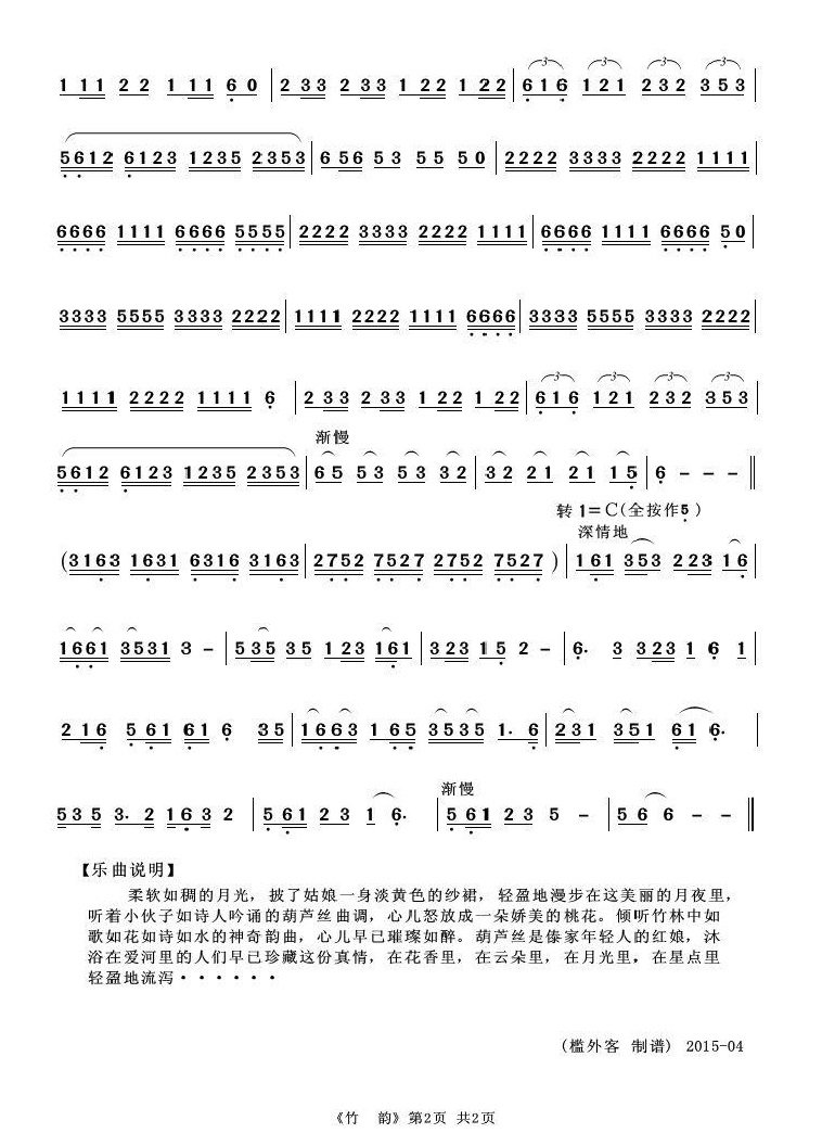 葫芦丝名曲有哪些