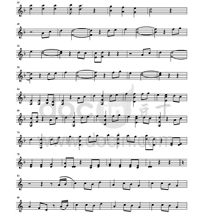 he is a pirate小提琴谱