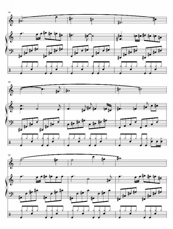 dance to the death五线谱