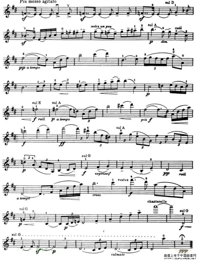 沉思小提琴独奏曲完整版