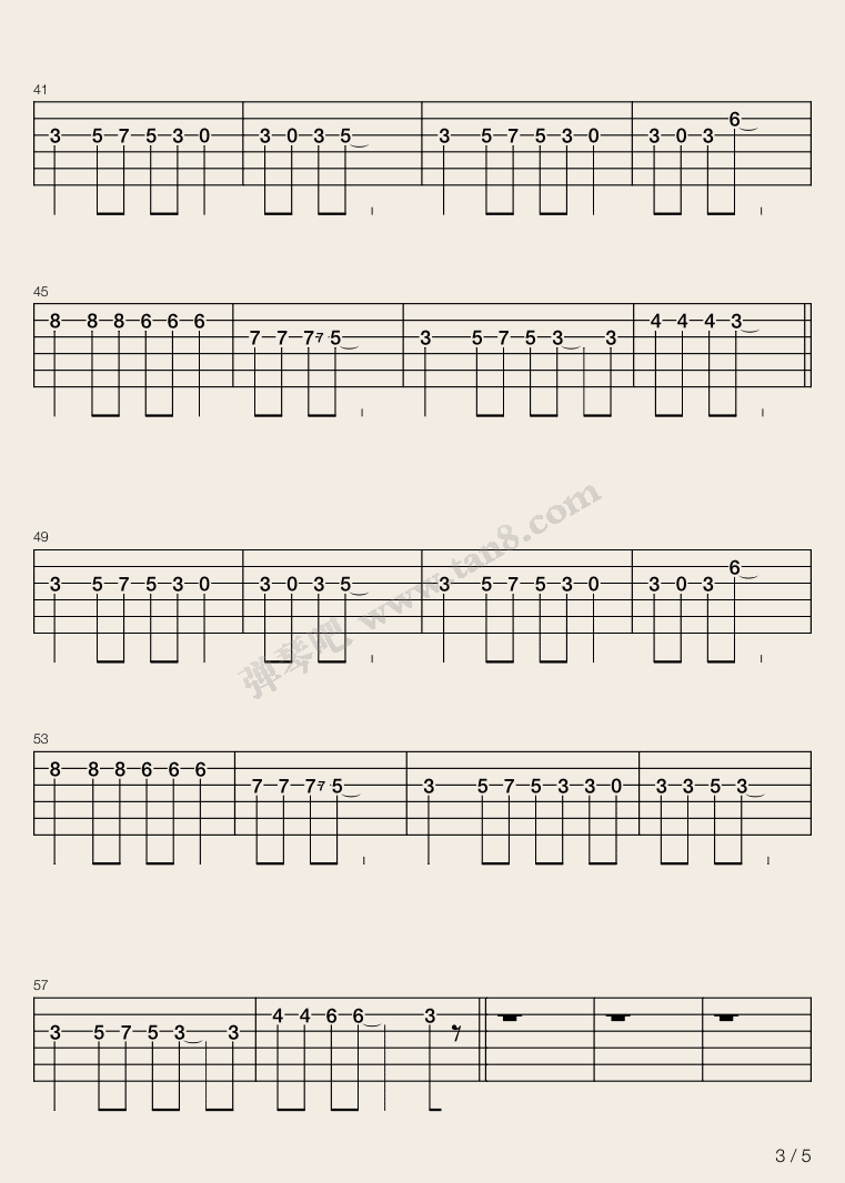 she吉他六线谱歌词Groove Coverage