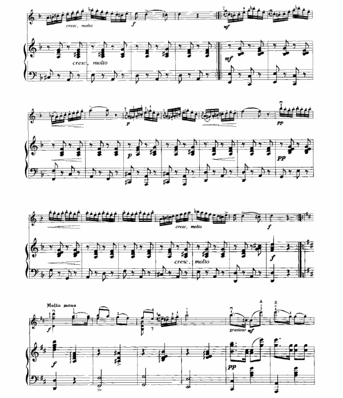 《查尔达什》小提琴谱