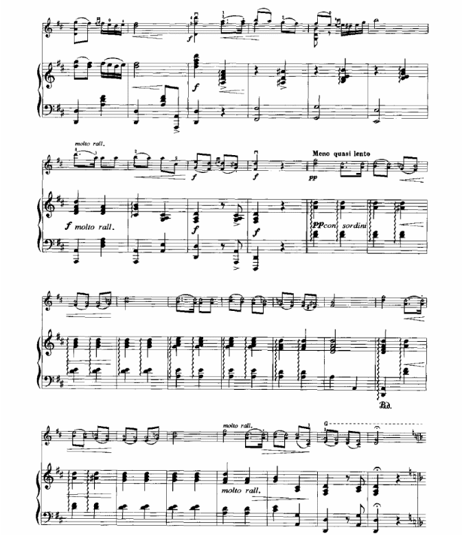 《查尔达什》小提琴谱