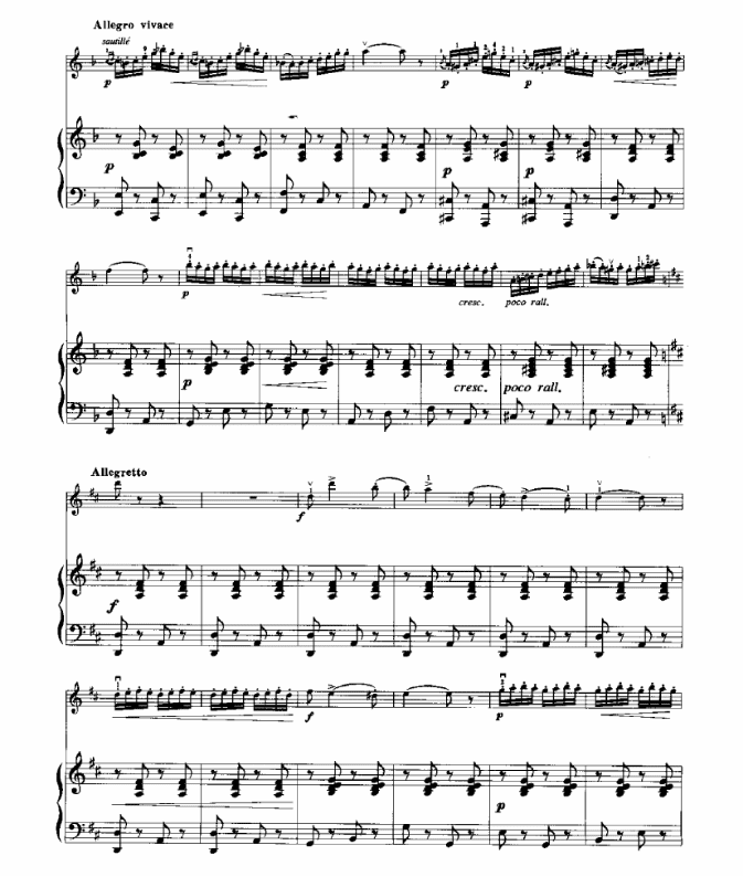 《查尔达什》小提琴谱