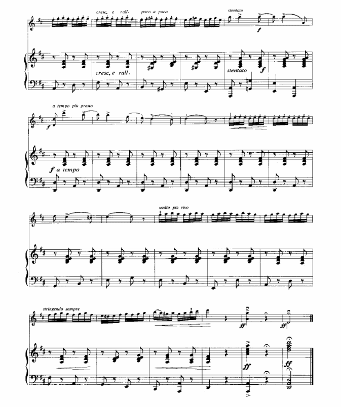 《查尔达什》小提琴谱