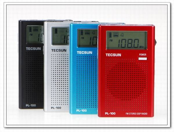 Tecsun/德生 TECSUN PL-100 袖珍式数字调谐立体声DSP收音机