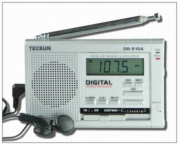 Tecsun/德生 DR-910A袖珍式高灵敏度立体声收音机