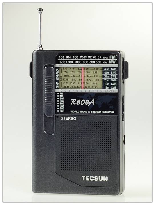 Tecsun/德生 R-808A超小型全波段立体声收音机
