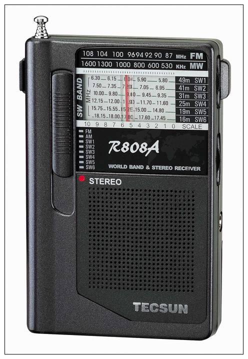 Tecsun/德生 R-808A超小型全波段立体声收音机