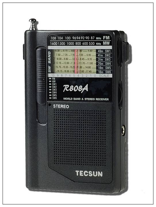 Tecsun/德生 R-808A超小型全波段立体声收音机