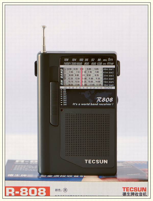 Tecsun/德生 R-808超小型全波段收音机