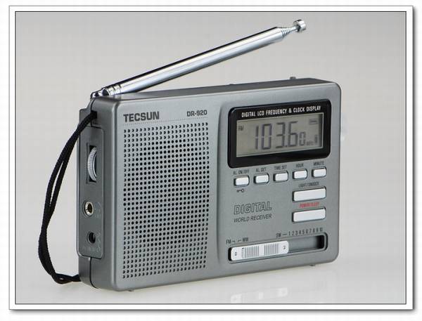 Tecsun/德生 DR-920 便携式全波段数字显示钟控收音机