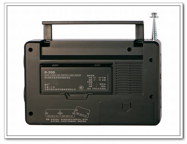 Tecsun/德生 R308高灵敏度调频/调幅收音机