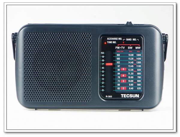 Tecsun/德生 R303调频/中波/短波/电视伴音收音机