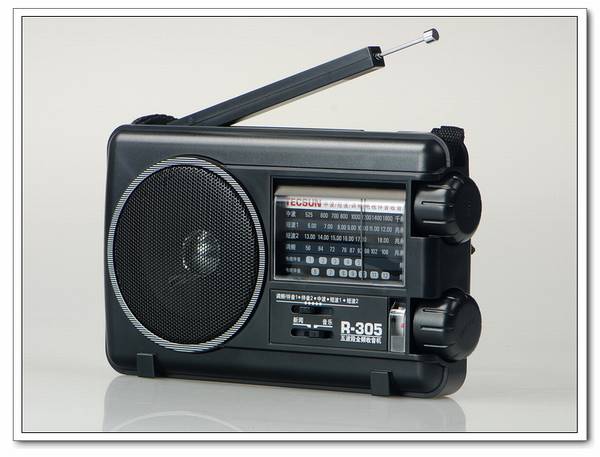Tecsun/德生 R-305 调频/中波/短波/电视伴音收音机