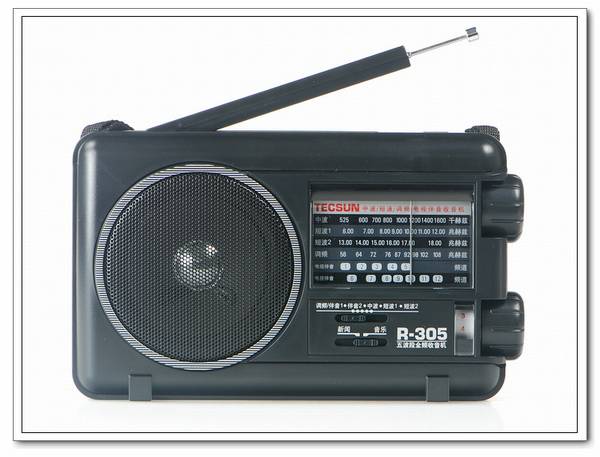 Tecsun/德生 R-305 调频/中波/短波/电视伴音收音机