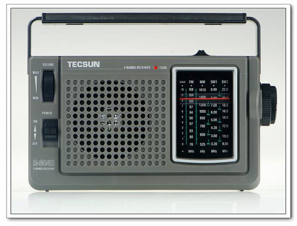 Tecsun/德生 R304D便携式高灵敏度调频/中波/短波收音机